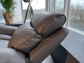 Кресло Маркезано с реклайнером, натуральная кожа фото